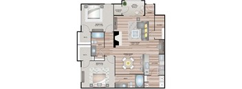 Oreti 2 bedroom 2 bathroom