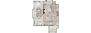 Oreti w/ Garage 2 bedroom 2 bathroom