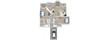 B6 with Garage - Lower