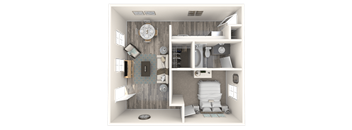 Parq on 5th A2 Floor Plan