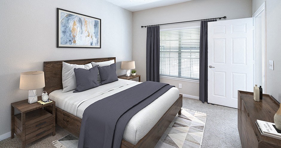 Hawthorne Ridge Living Room, Conroe, Texas