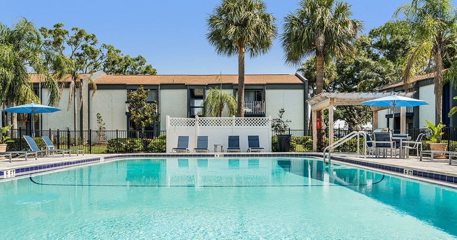 take a dip in our resort style swimming pool