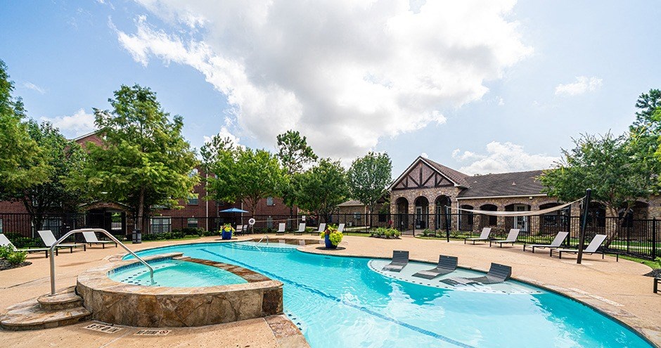 Hawthorne Ridge Living Room, Conroe, Texas