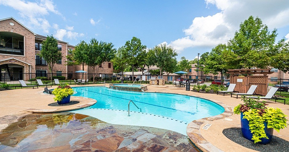 Hawthorne Ridge Living Room, Conroe, Texas