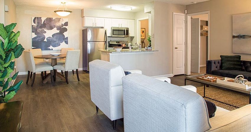 The Carson at Peachtree Corners Living and Dining Area, Peachtree Corners, GA The Carson at Peachtree Corners Living and Dining Area, Peachtree Corners, GA - Photo Gallery