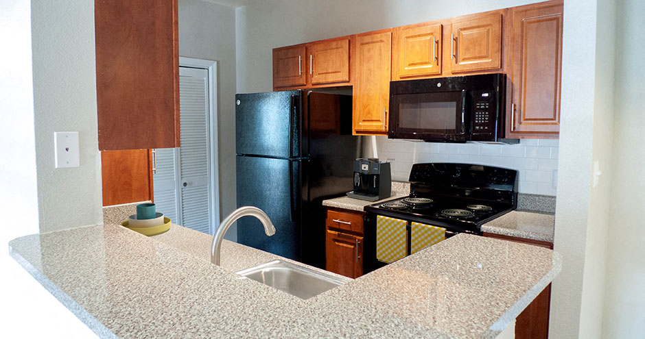 The Woodland Apartments Upgraded Kitchen, Boerne, Texas