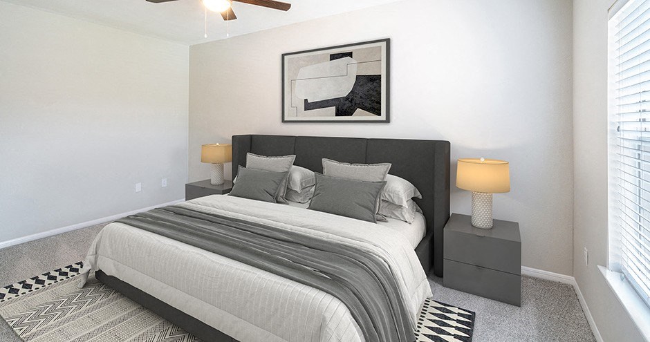 Hawthorne Ridge Living Room, Conroe, Texas