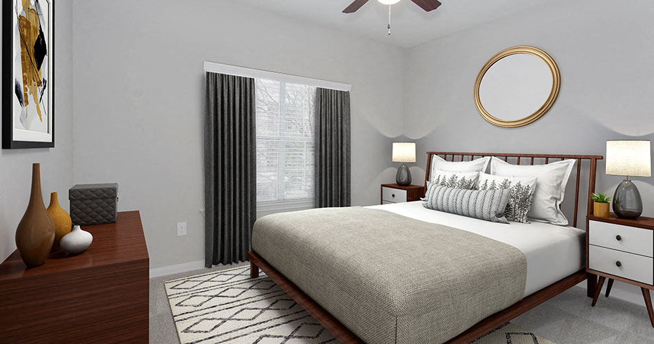 Willow Lake Apartments  Katy, Texas Bedroom