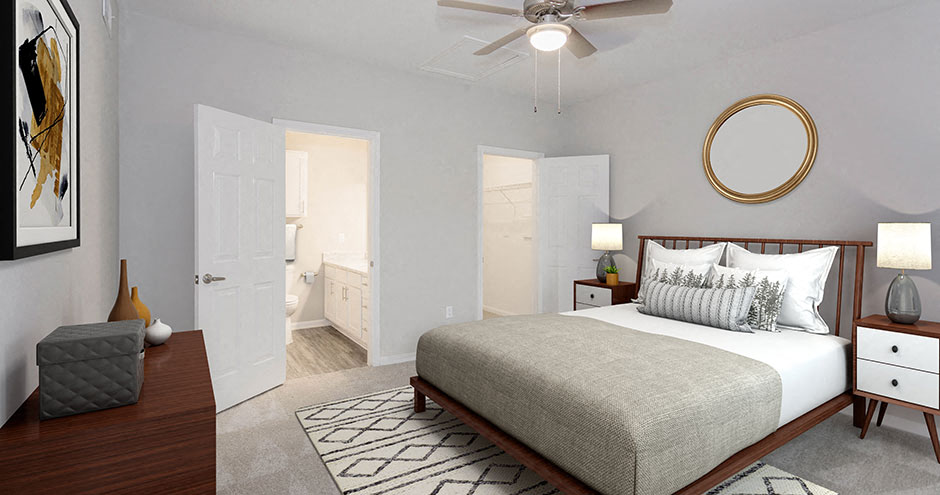 Willow Lake Apartments  Katy, Texas Bedroom