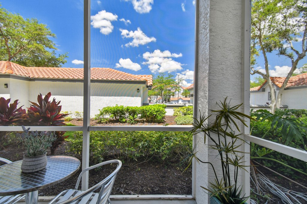 Patio at Portofino Apartment Homes, Florida, 33647-3412