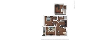 A3 1 bedroom 1 bathroom at Crosley Tanglewood, Houston, 77057