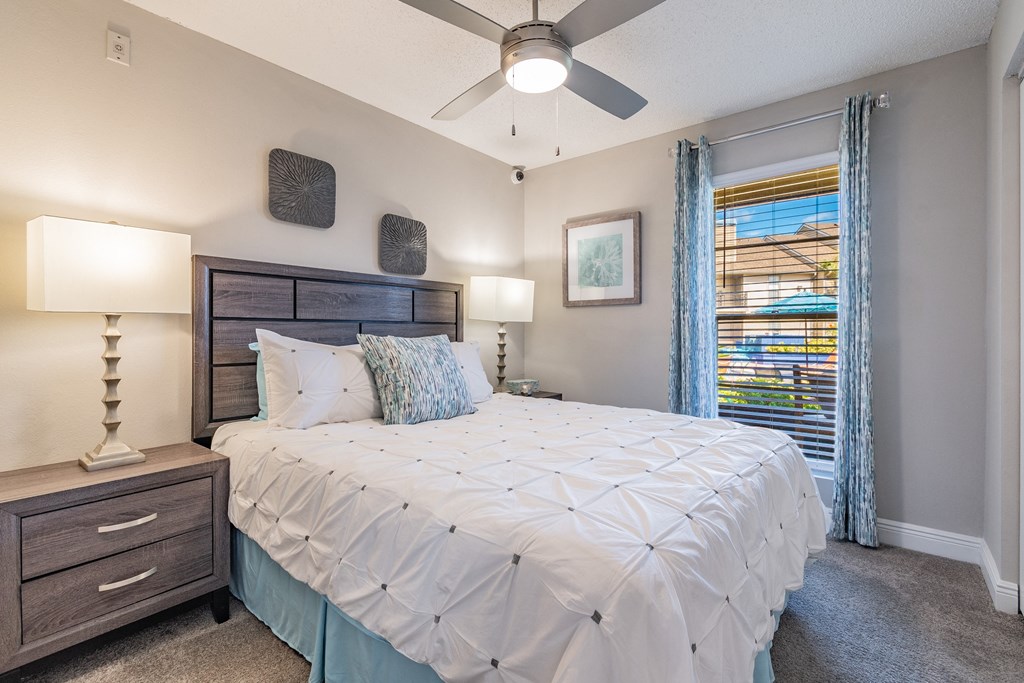 Spacious Bedroom With Comfortable Bed at Enclave on East, Florida
