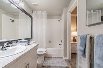 Luxurious Bathroom at Portofino Apartments, Tampa, Florida
