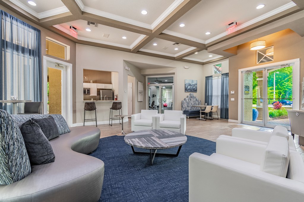 Stylish Clubhouse at Portofino Apartment Homes, Tampa