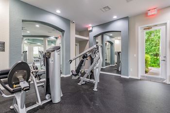 Fitness Center With Modern Equipment at Portofino Apartments, Tampa, FL