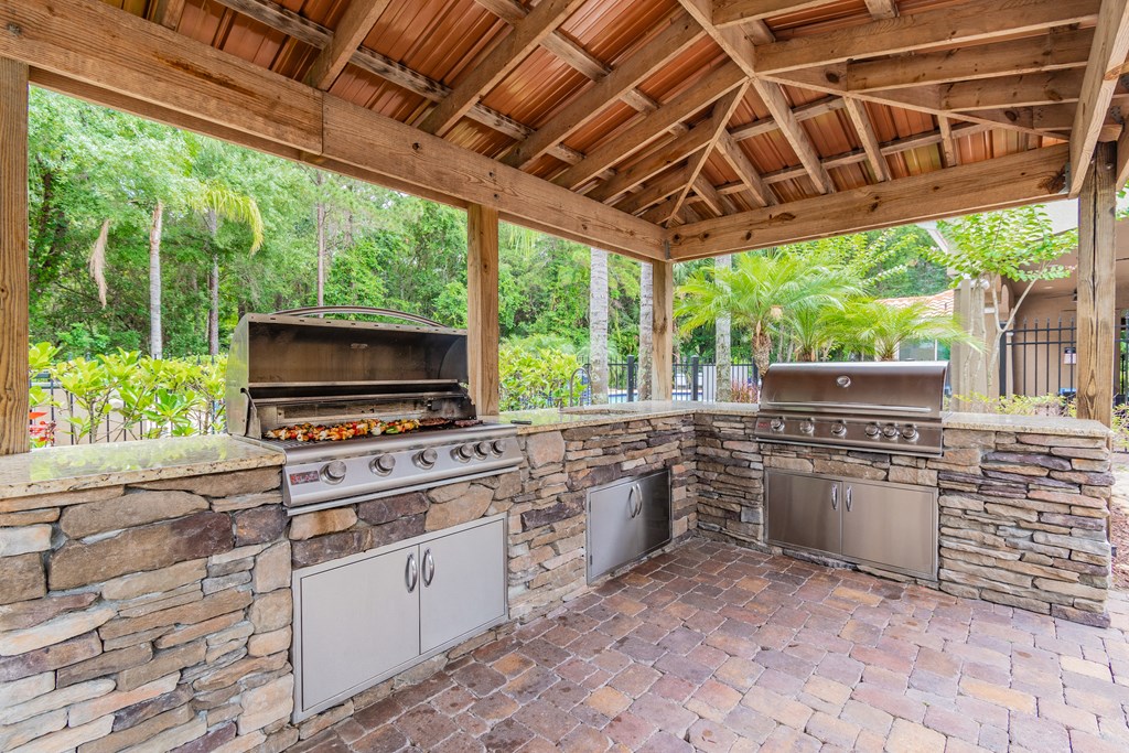 Poolside Grills at Portofino Apartment Homes, Tampa, FL