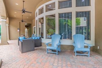 Outdoor Seating at Portofino Apartments, Florida, 33647-3412