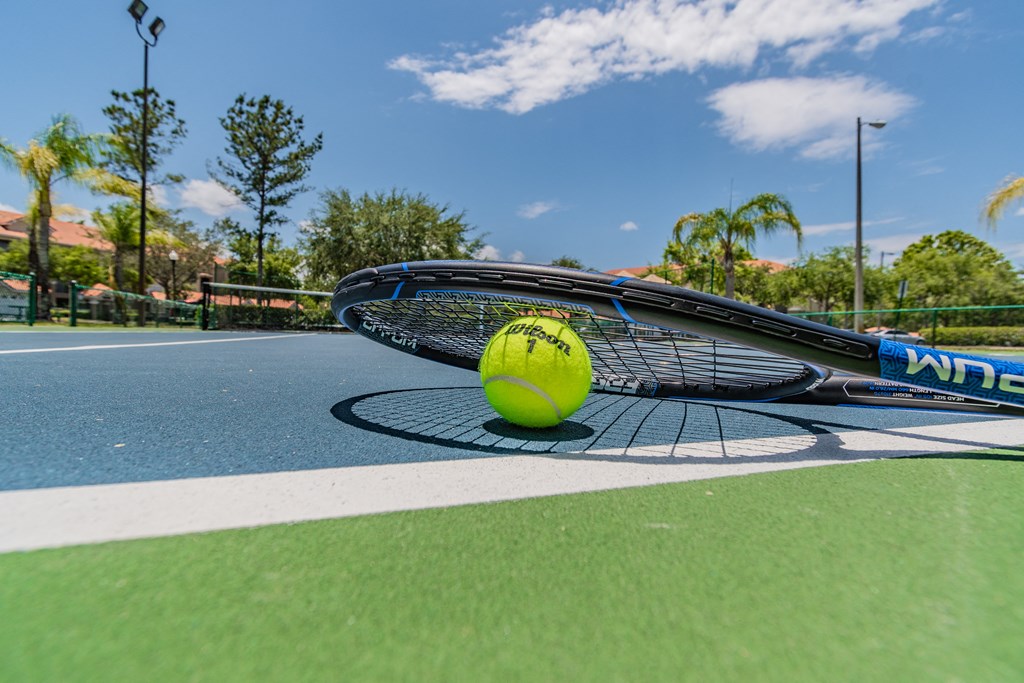 Tennis Court at Portofino Apartment Homes, Tampa, Florida
