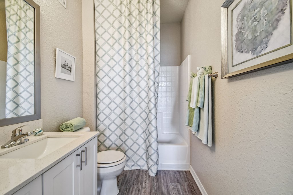 Master bathroom at 2211 Grand Isle, Brandon