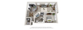 The Baldwin Floor Plan at Infinity off Baldwin Park, Orlando, FL, 32803