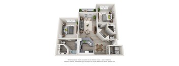 The Parkside Floor Plan at Infinity off Baldwin Park, Orlando, FL