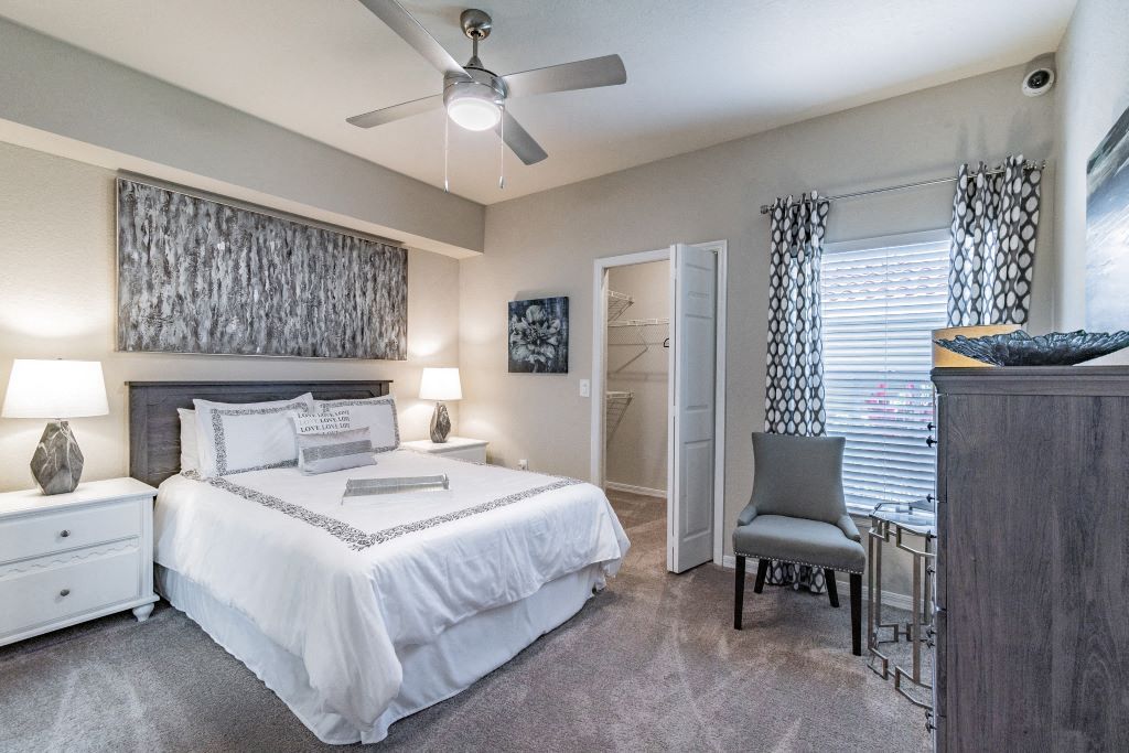 Gorgeous Bedroom at Portofino Apartment Homes, Tampa, Florida
