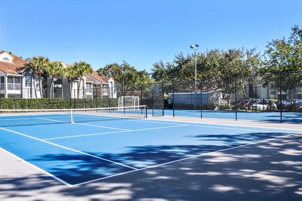 tennis courts
