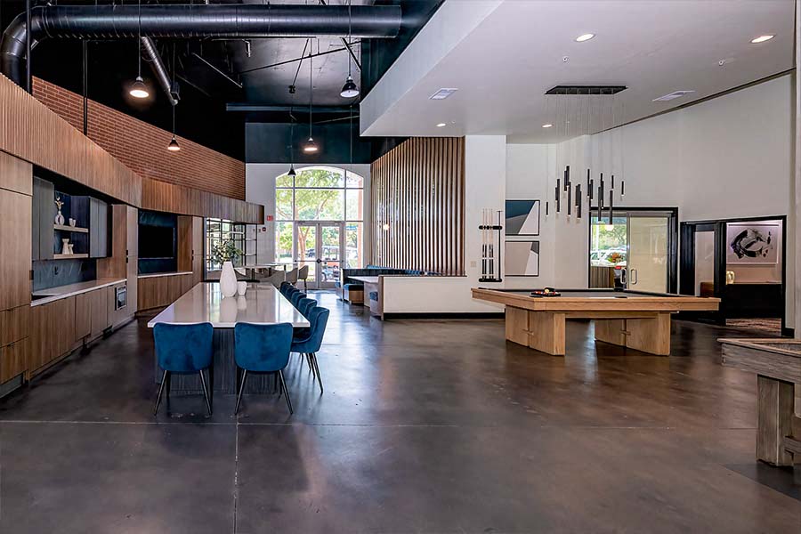 Brick Row Apartments - Richardson, TX - resident lounge