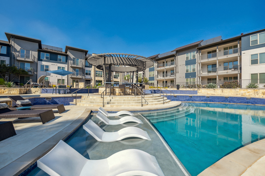 apartments in The Domain austin tx - The Addison Apartments Resort Style Swimming