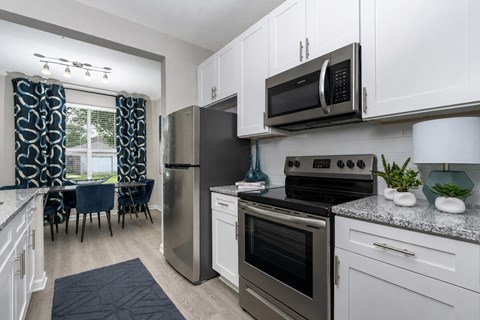 Renovated Apartment Homes for Rent in Orlando - Reserve at Beachline - stainless steel appliances