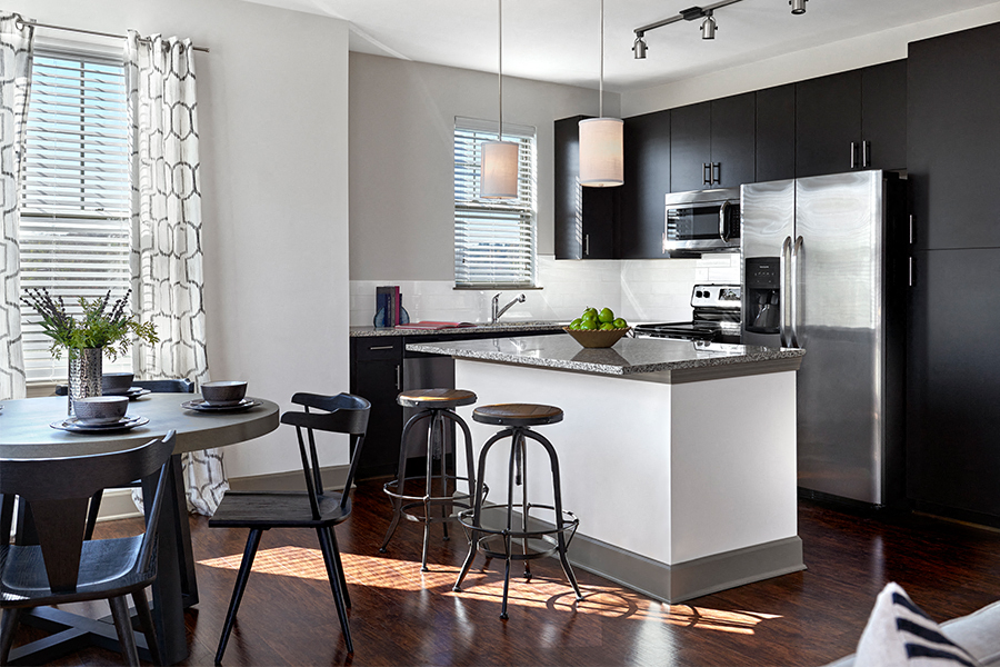 Berry Hill Apartments near Cool Springs Galleria - Cadence Cool Springs gourmet kitchen