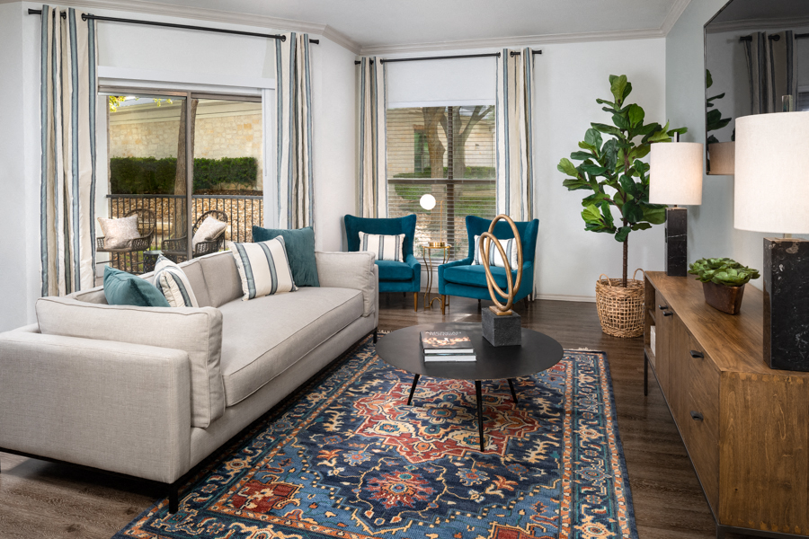 Tech Ridge Apartments in North Austin - The Ranch - Hardwood-style Flooring