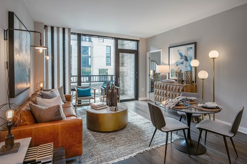 Reston Town Center Apartments for rent - Signature Apartments - Living areas