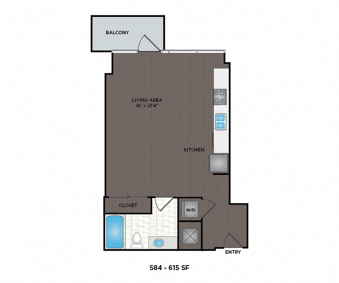 SkyHouse Nashville Floor Plan Nashville, TN