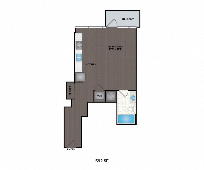SkyHouse Nashville Floor Plan Nashville, TN