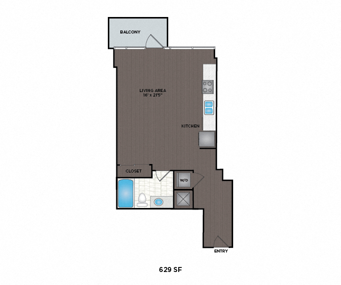 SkyHouse Nashville Floor Plan Nashville, TN