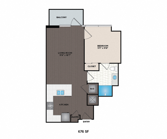 SkyHouse Nashville Floor Plan Nashville, TN