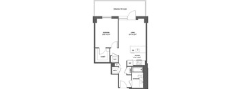 Signature Reston Town Center Apartments - Reston, VA - The Emmett I Floor Plan