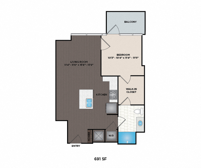SkyHouse Nashville Floor Plan Nashville, TN