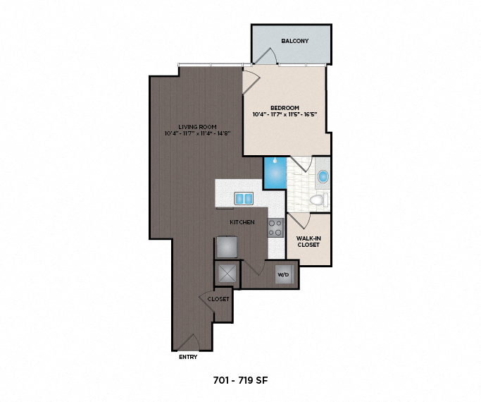 SkyHouse Nashville Floor Plan Nashville, TN