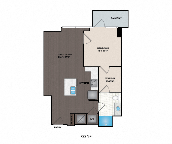 SkyHouse Nashville Floor Plan Nashville, TN