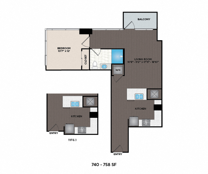 SkyHouse Nashville Floor Plan Nashville, TN