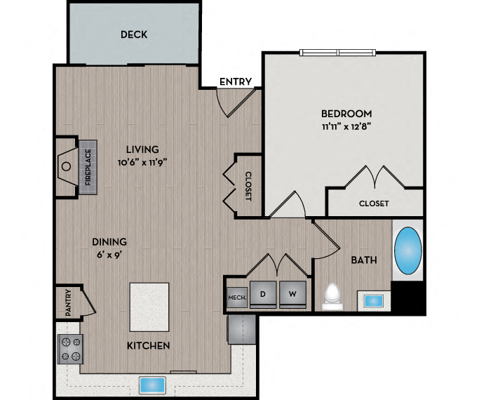 The Timbers - Cypress Floor Plan - Issaquah, WA