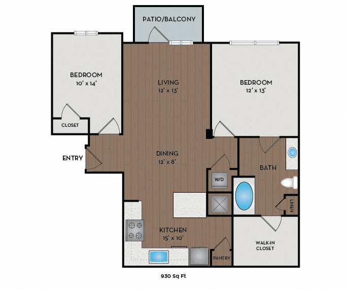 Cadence Cool Springs - Senza floor plan - Franklin, TN