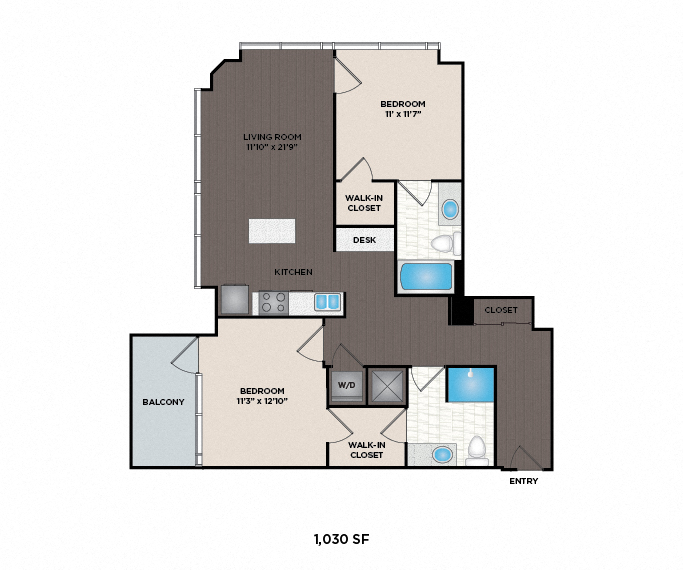SkyHouse Nashville Floor Plan Nashville, TN