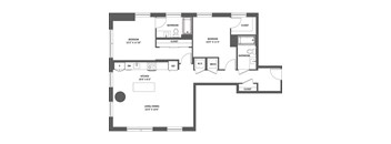 Signature Reston Town Center Apartments - Reston, VA - The Price Floor Plan