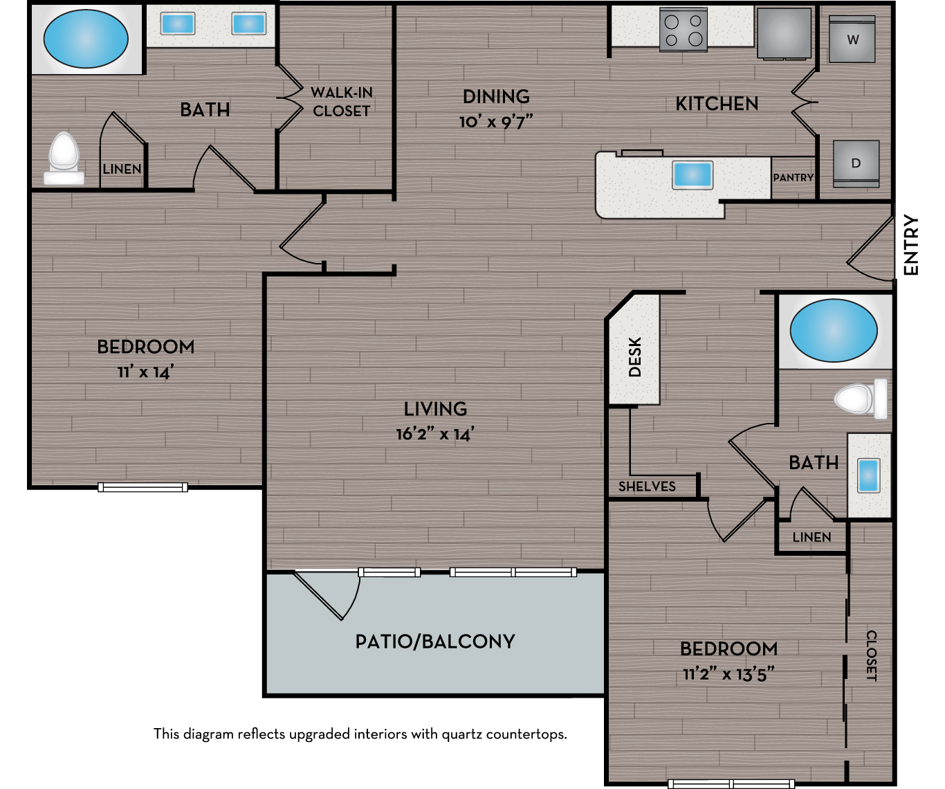 Reserve at Beachline - Orlando, FL - Solana floor plan 1255 Sq Ft