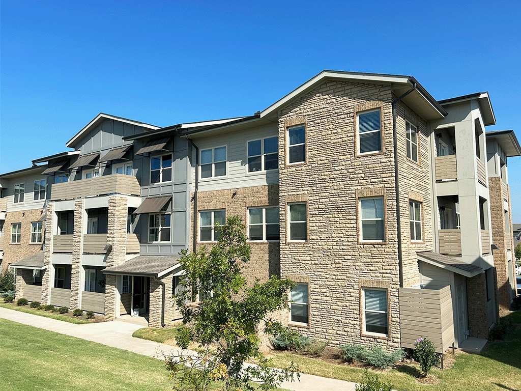 our apartments in a city have balconies