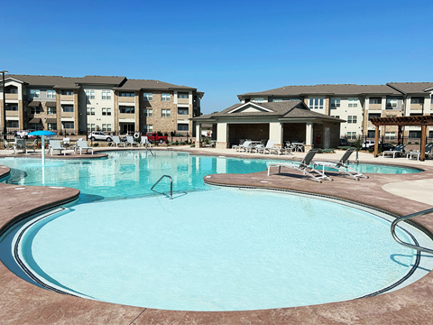take a dip in our resort style pool