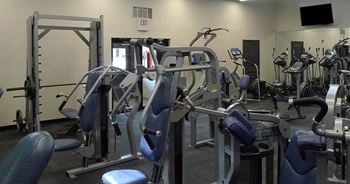 Fitness center - cardio and weight training